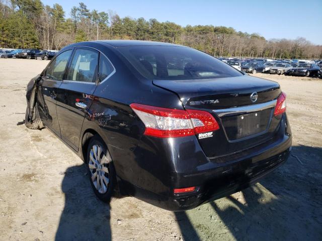 Photo 3 from auction – 2015 NISSAN SENTRA S with VIN 3N1AB7AP2FY227615
