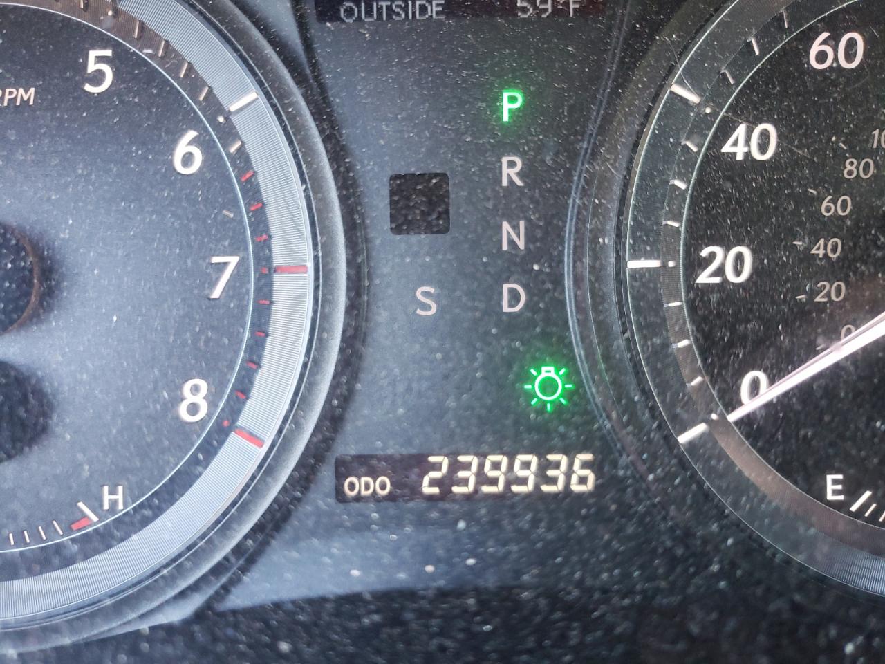 Photo 8 from auction – 2007 LEXUS ES 350 with VIN JTHBJ46G872047906