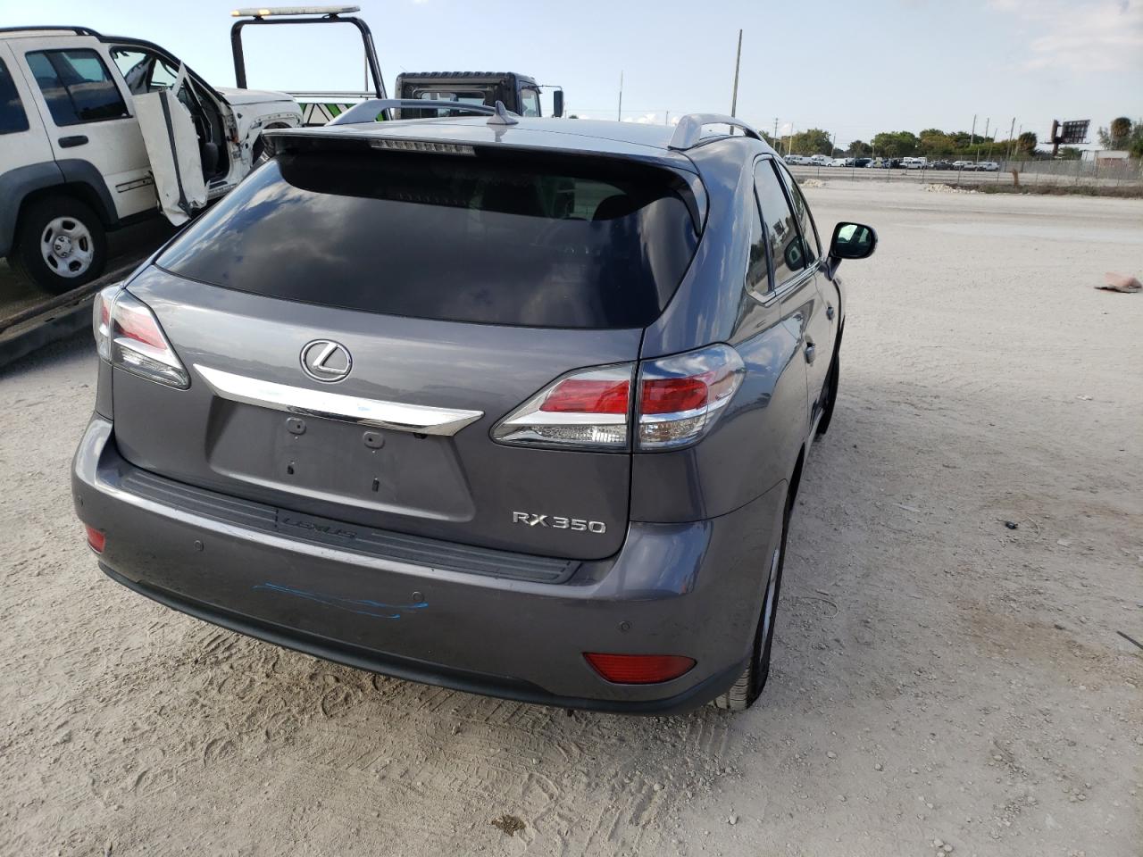 Photo 4 from auction – 2013 LEXUS RX 350 BAS with VIN 2T2BK1BA4DC169833