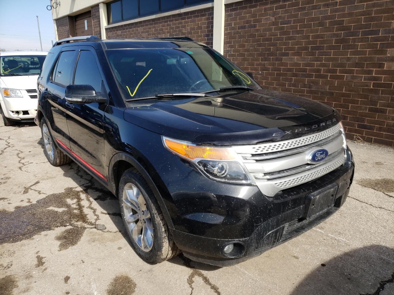 FORD EXPLORER X 2013 with VIN 1FM5K7D9XDGB92215 - Photo from auction