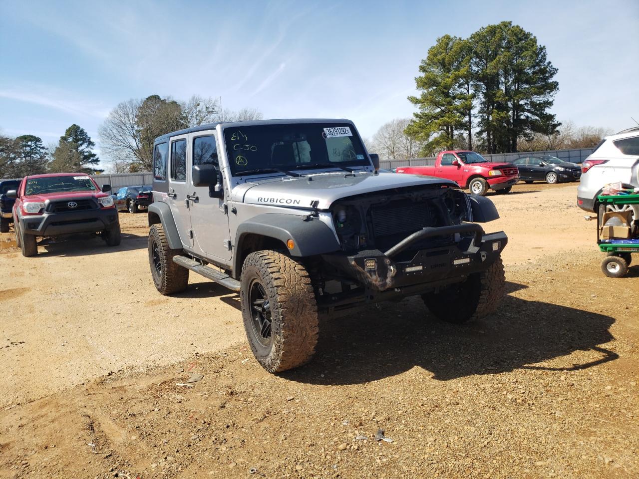 JEEP WRANGLER U 2018 with VIN 1C4BJWFG3JL873691 - Photo from auction