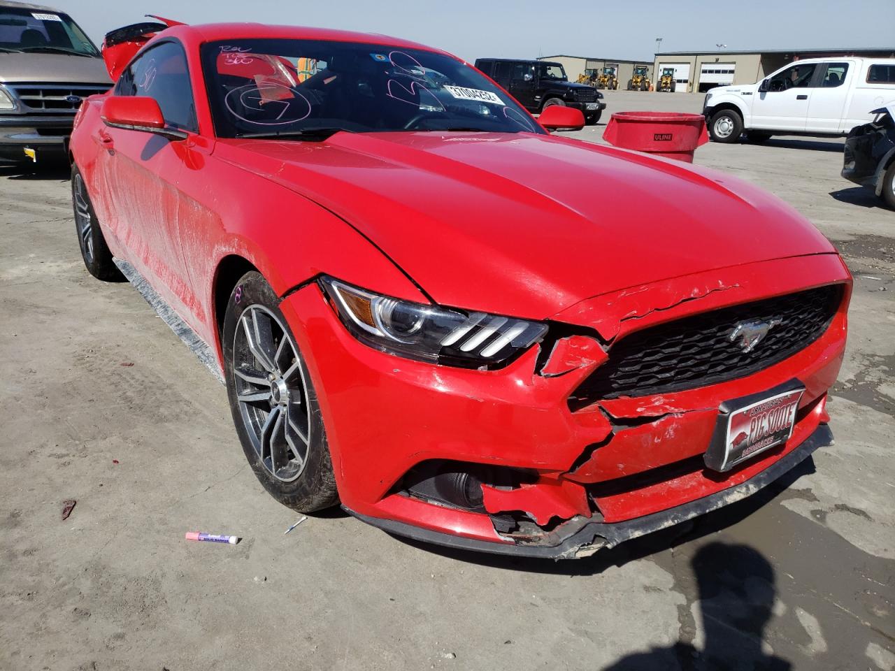 FORD MUSTANG 2017 with VIN 1FA6P8TH2H5247191 - Photo from auction