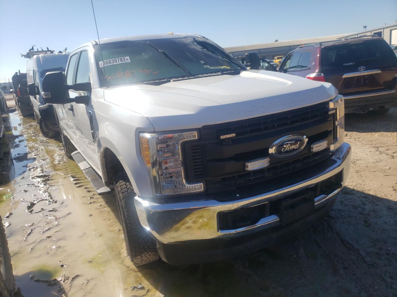 FORD F250 SUPER 2017 with VIN 1FT7W2B66HEE65830 - Photo from auction
