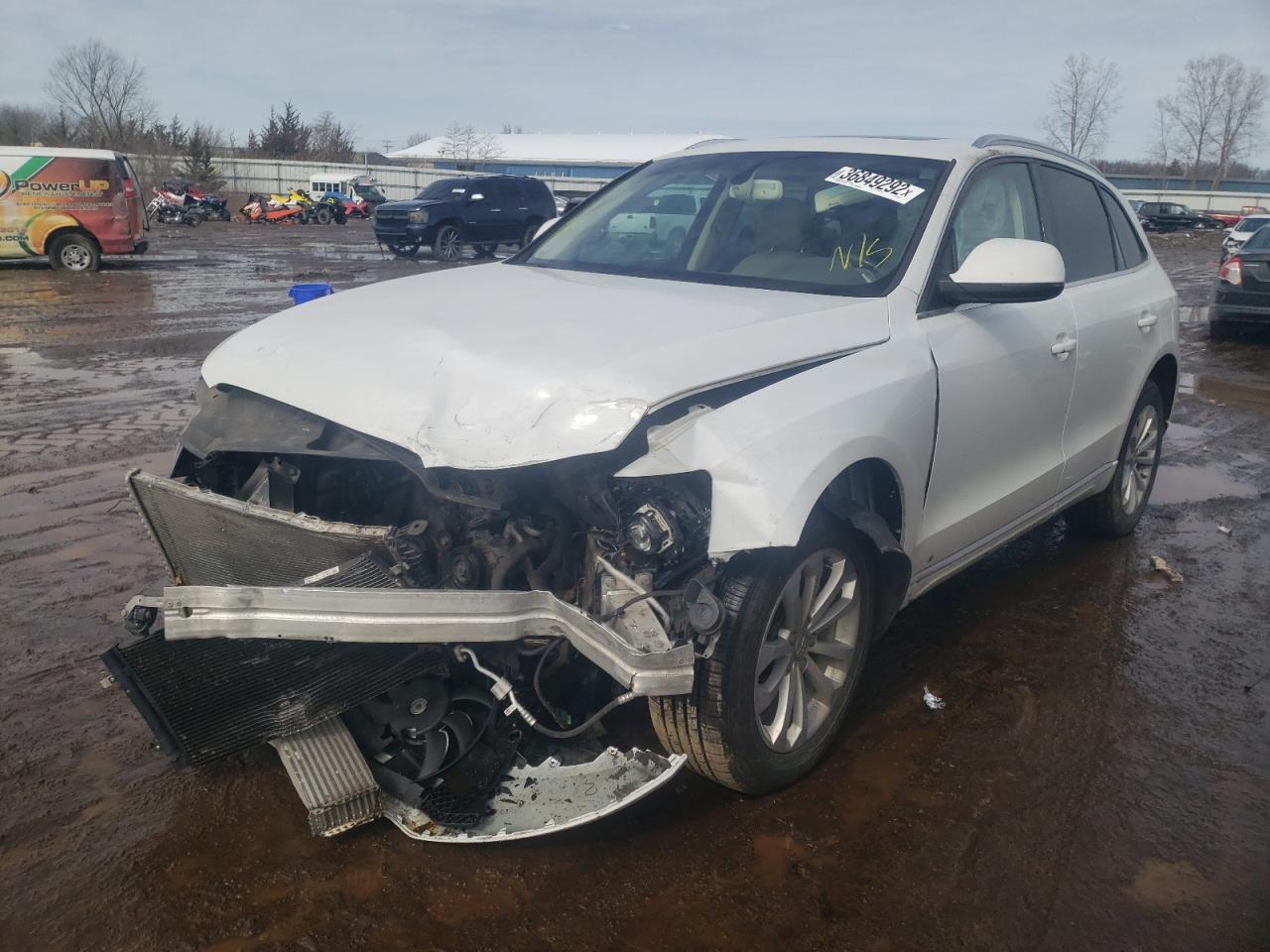 Photo 2 from auction – 2014 AUDI Q5 PREMIUM with VIN WA1LFAFP7EA130925