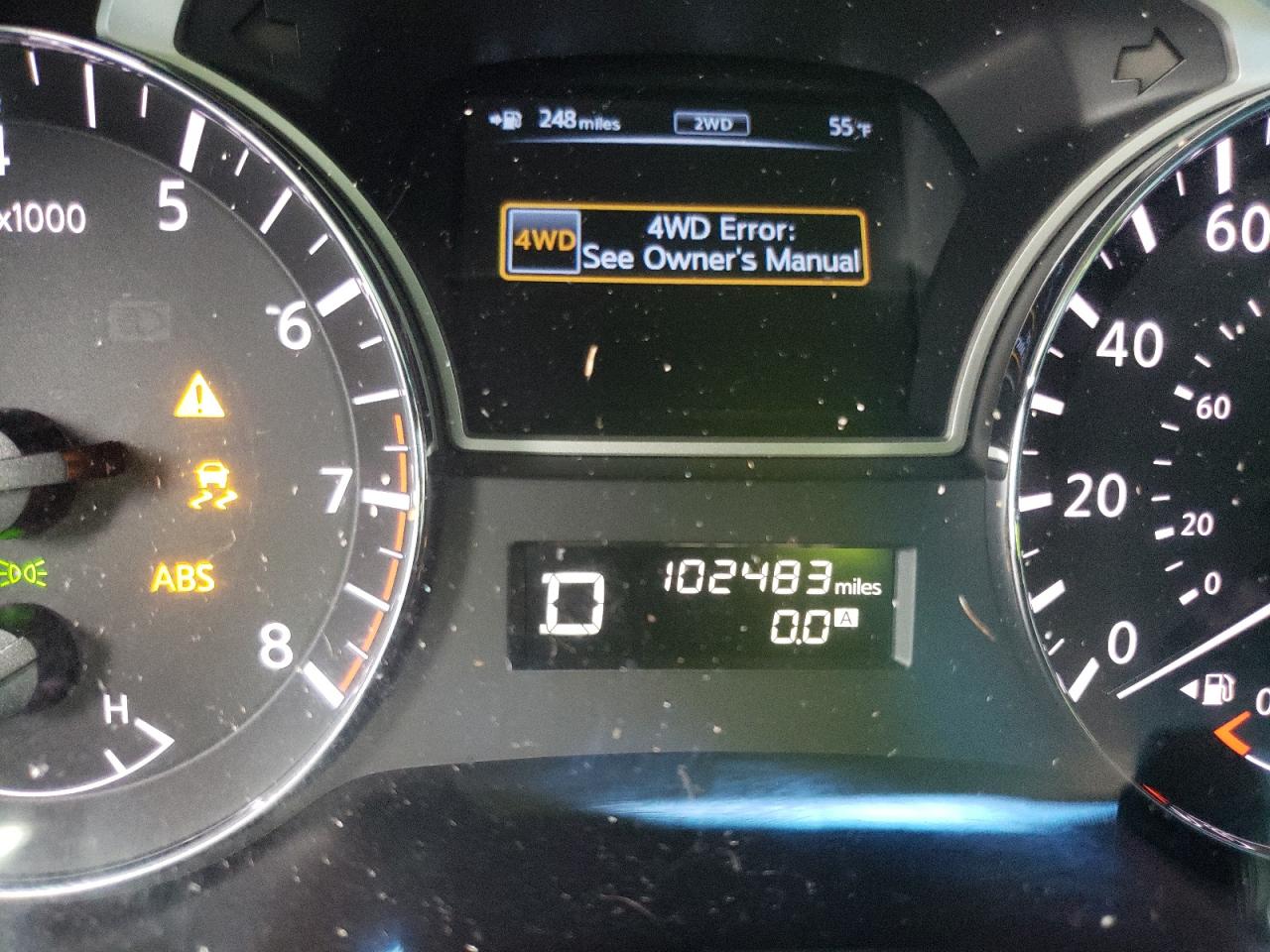 Photo 8 from auction – 2013 NISSAN PATHFINDER with VIN 5N1AR2MM4DC637878