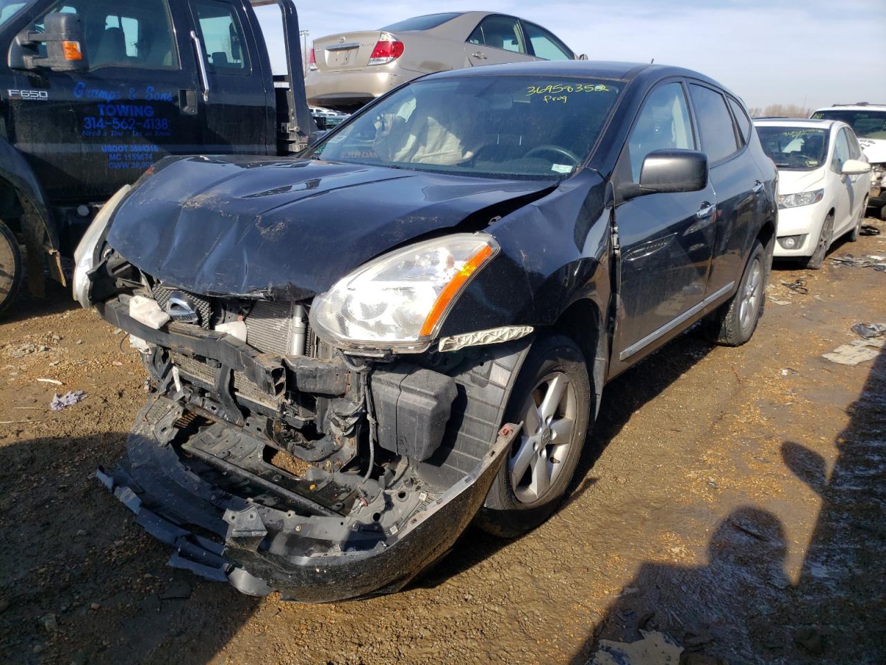 Photo 2 from auction – 2012 NISSAN ROGUE S with VIN JN8AS5MT4CW607847