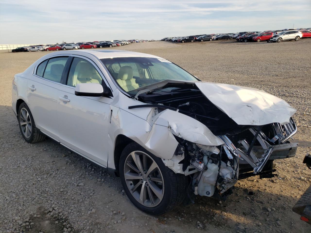 LINCOLN MKS 2010 with VIN 1LNHL9DR8AG615150 - Photo from auction