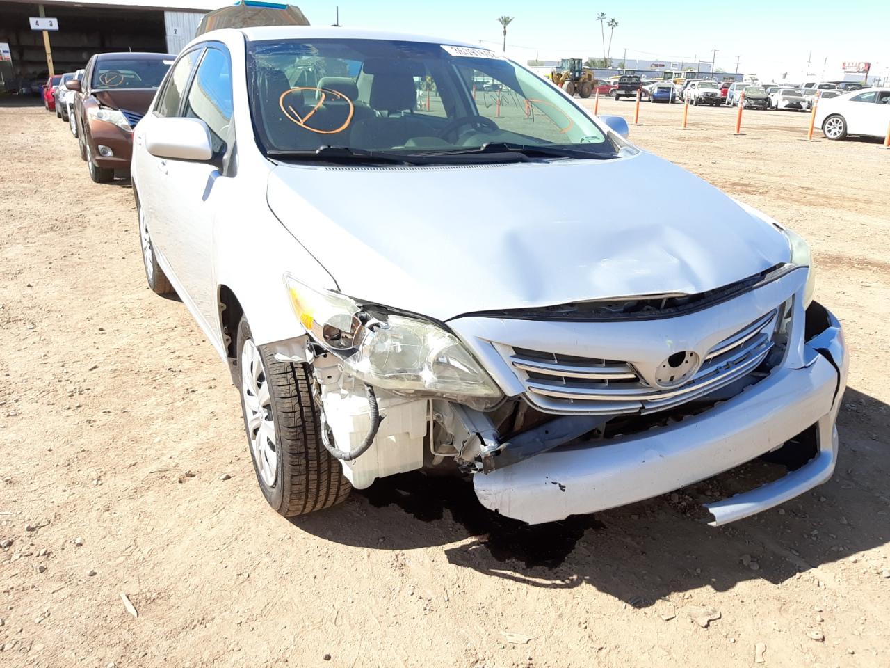 Photo 9 from auction – 2013 TOYOTA COROLLA BA with VIN 2T1BU4EE8DC985636