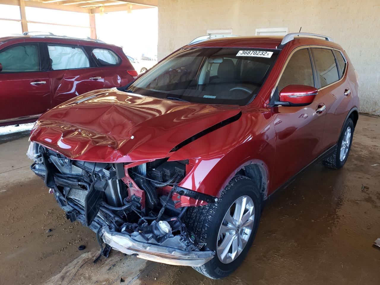 Photo 2 from auction – 2016 NISSAN ROGUE S with VIN KNMAT2MT0GP610252