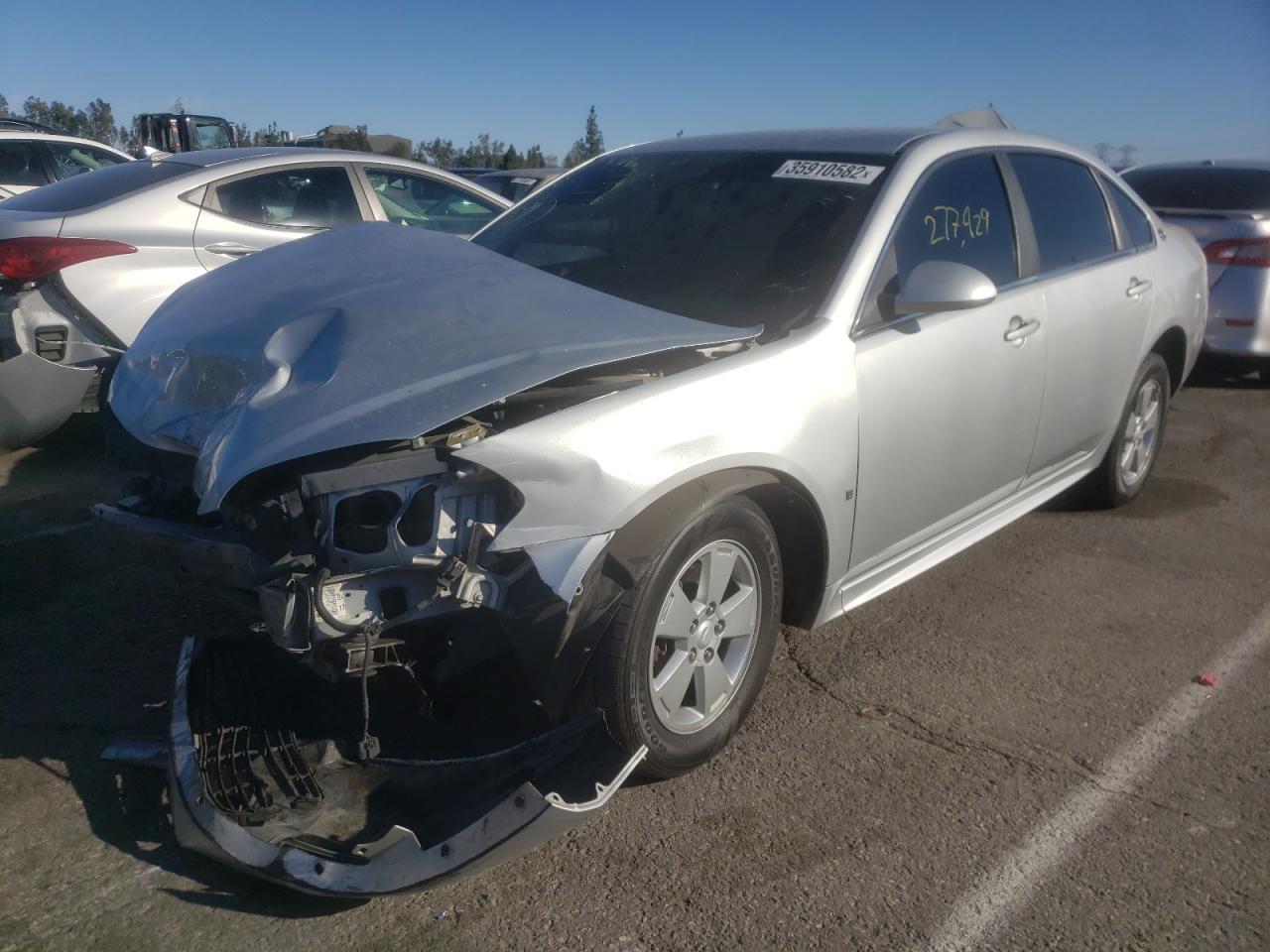Photo 2 from auction – 2009 CHEVROLET IMPALA 1LT with VIN 2G1WT57N191276679