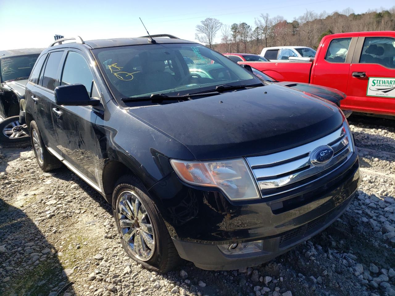 FORD EDGE SEL 2008 with VIN 2FMDK38C18BA42761 - Photo from auction