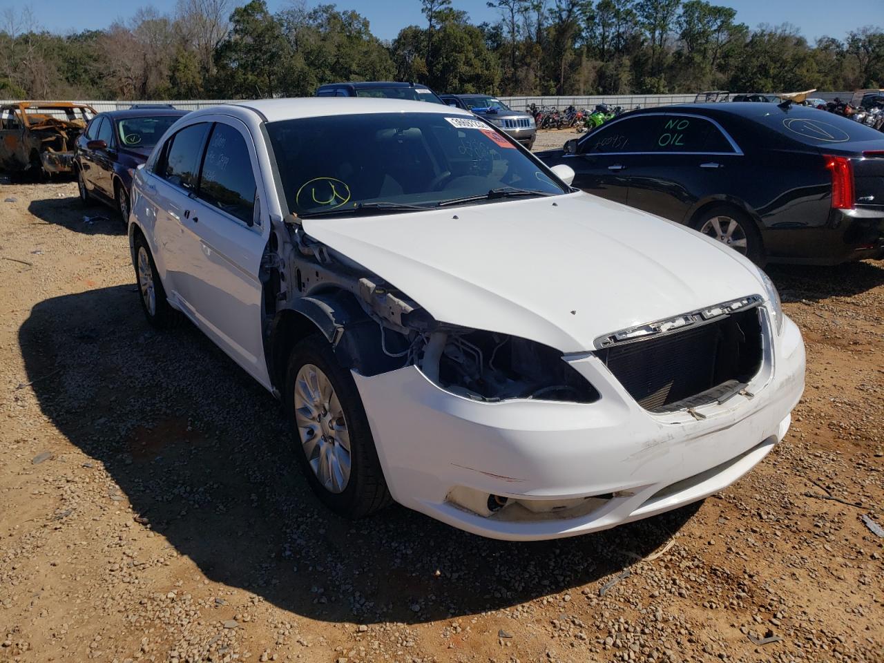 CHRYSLER 200 LX 2012 with VIN 1C3CCBAB7CN134984 - Photo from auction