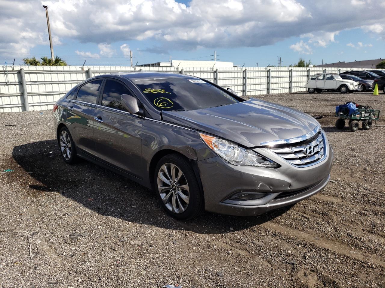 HYUNDAI SONATA SE 2011 with VIN 5NPEC4AC2BH154521 - Photo from auction