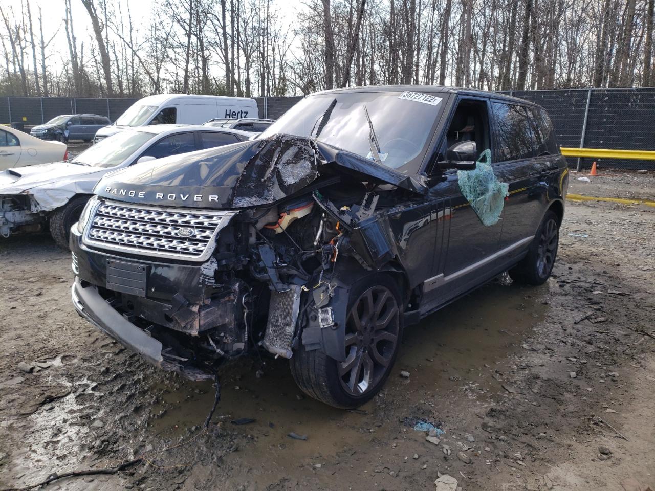 Photo 2 from auction – 2016 LAND ROVER RANGE ROVE with VIN SALGS3EF7GA255152