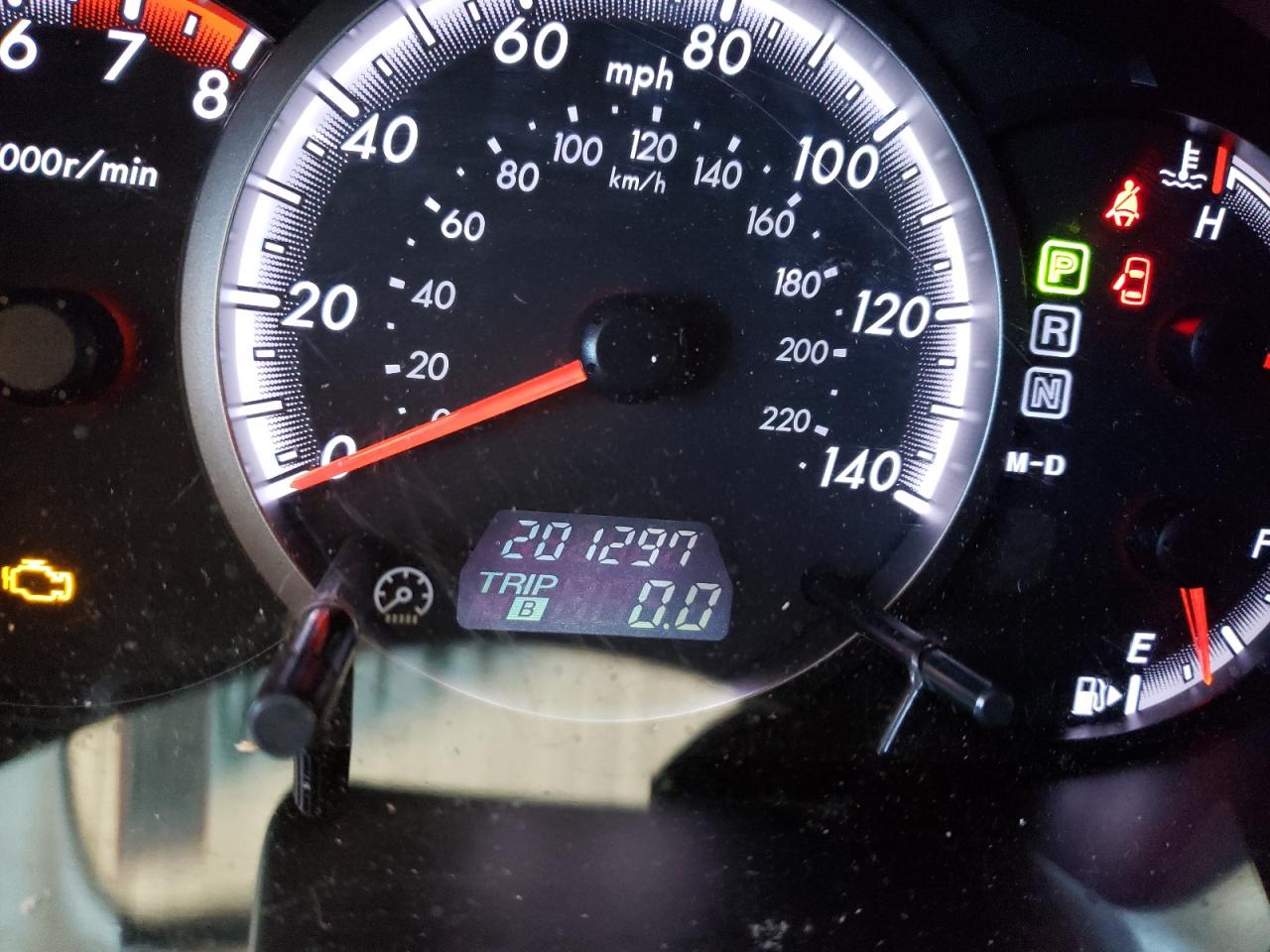 Photo 8 from auction – 2010 MAZDA 5 with VIN JM1CR2W3XA0361947