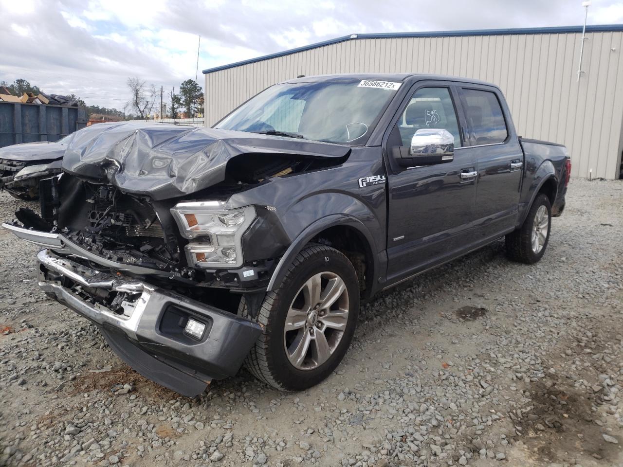 Photo 2 from auction – 2016 FORD F150 SUPER with VIN 1FTEW1CG8GFB50108
