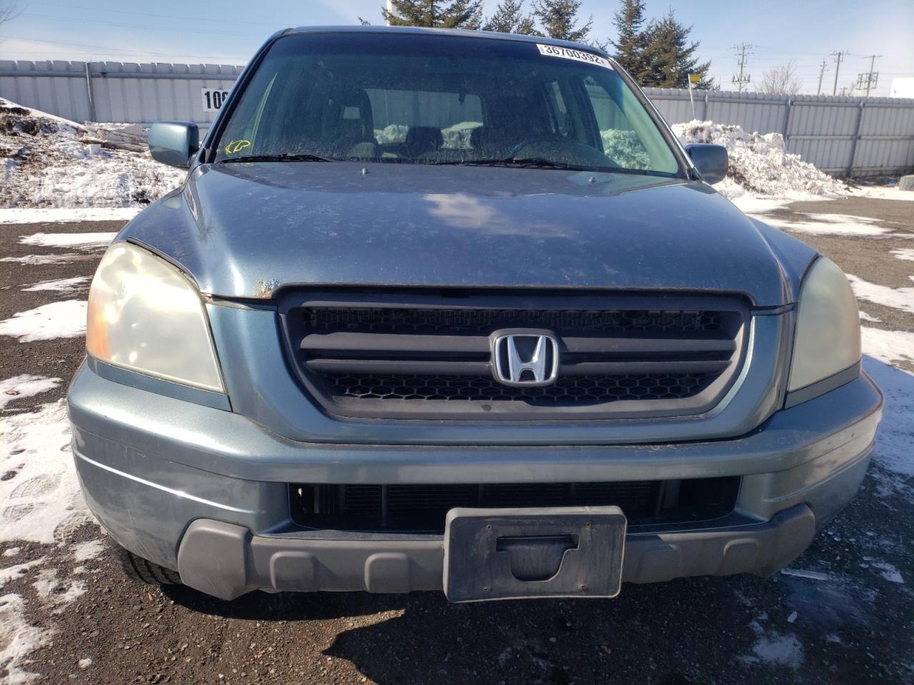 Photo 9 from auction – 2005 HONDA PILOT EX with VIN 2HKYF18445H003332