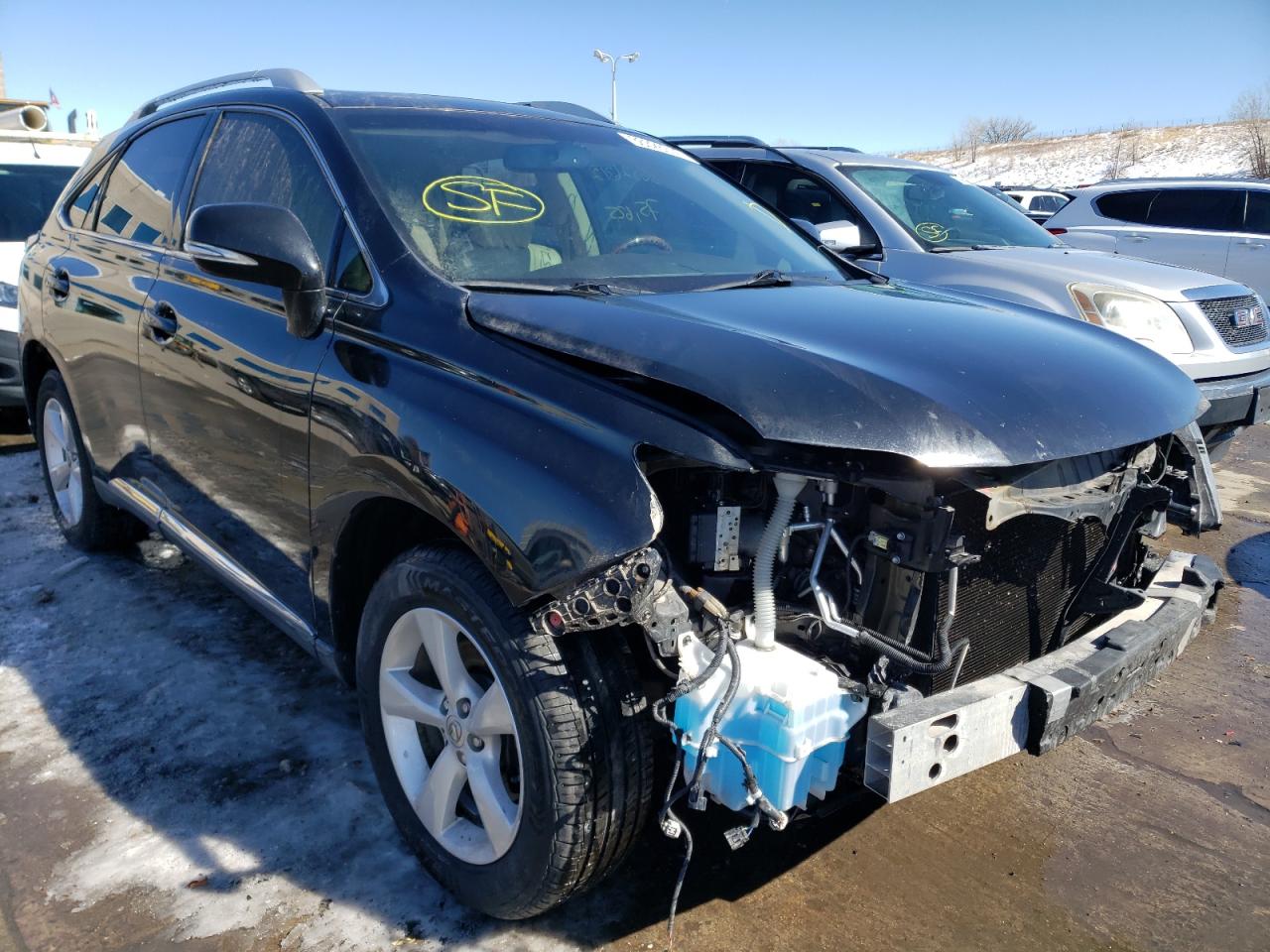 LEXUS RX 350 BAS 2014 with VIN 2T2BK1BAXEC234797 - Photo from auction