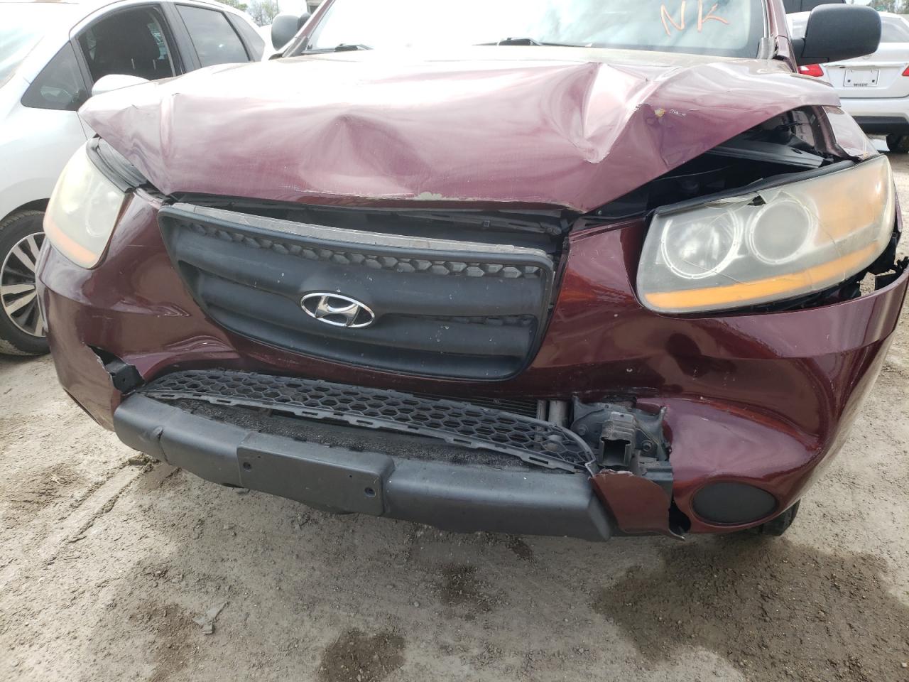 Photo 9 from auction – 2009 HYUNDAI SANTA FE G with VIN 5NMSG13DX9H326748