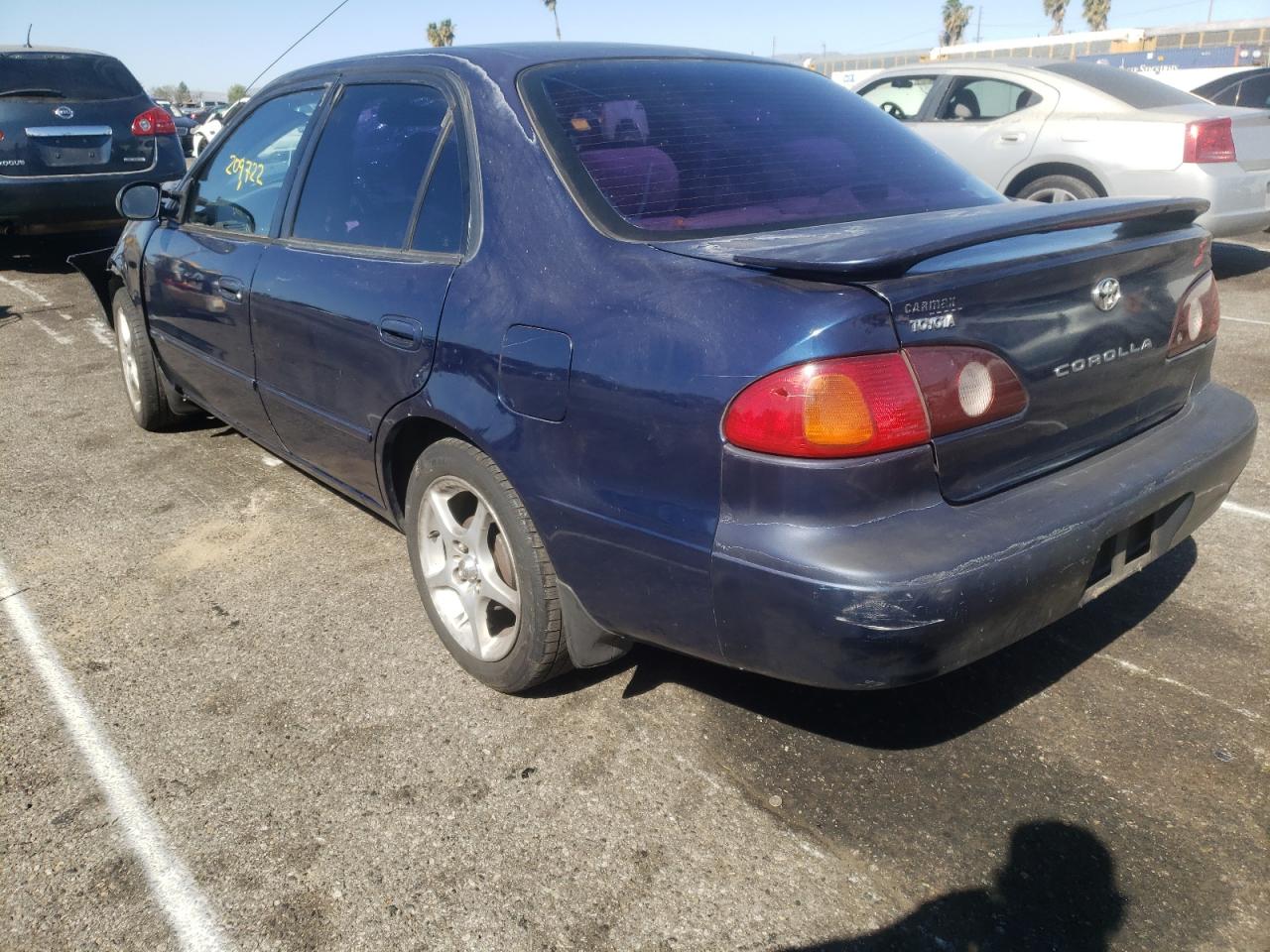 Photo 3 from auction – 2002 TOYOTA COROLLA CE with VIN 1NXBR12E32Z645889