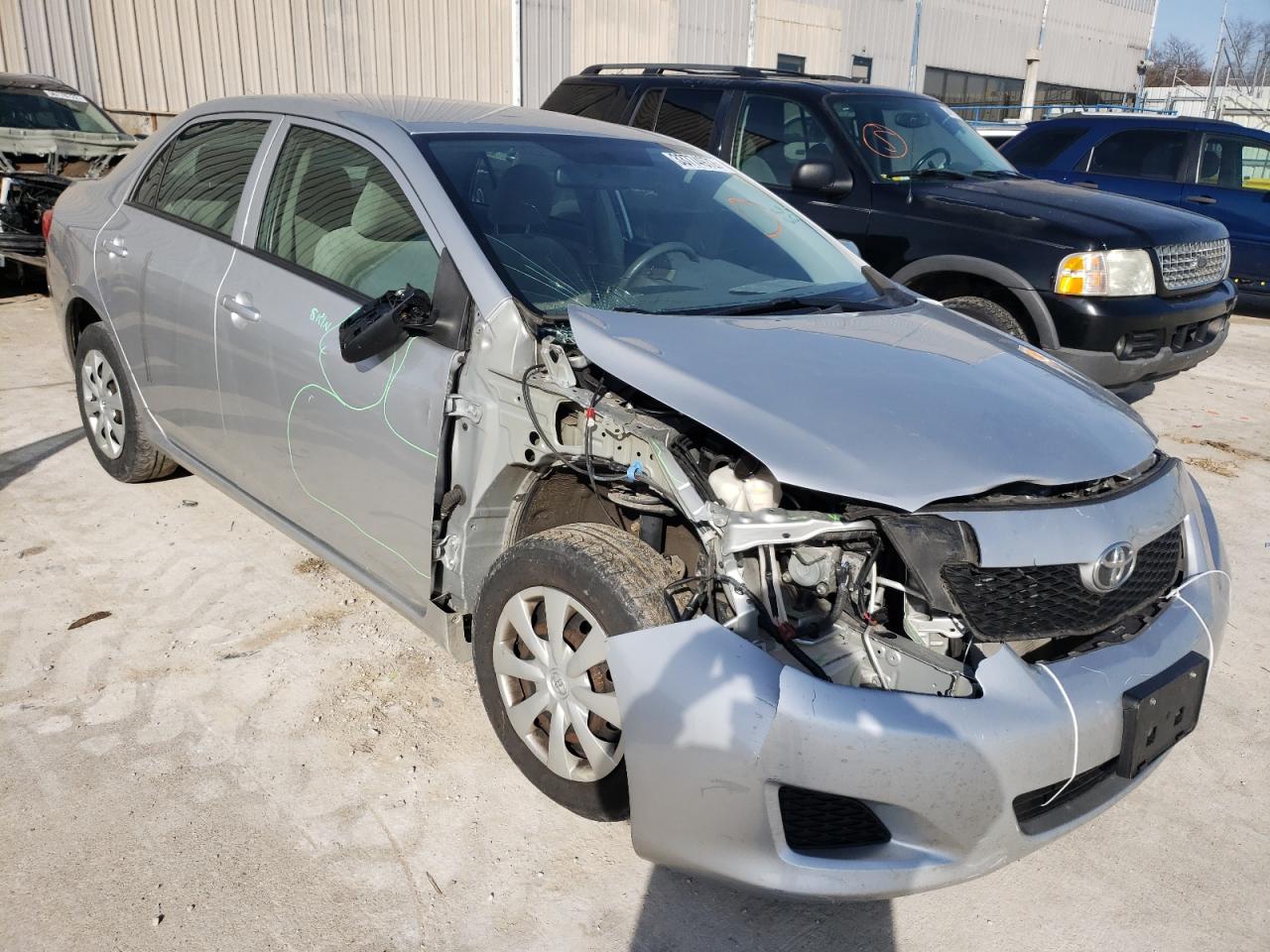 TOYOTA COROLLA 2009 with VIN JTDBL40E29J047802 - Photo from auction