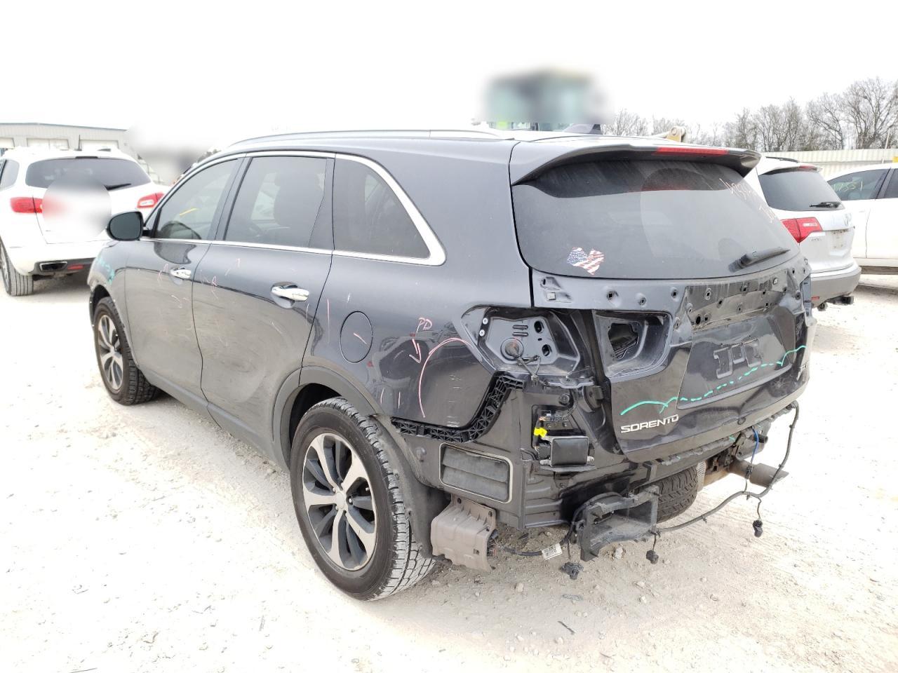 Photo 3 from auction – 2016 KIA SORENTO EX with VIN 5XYPH4A51GG099750