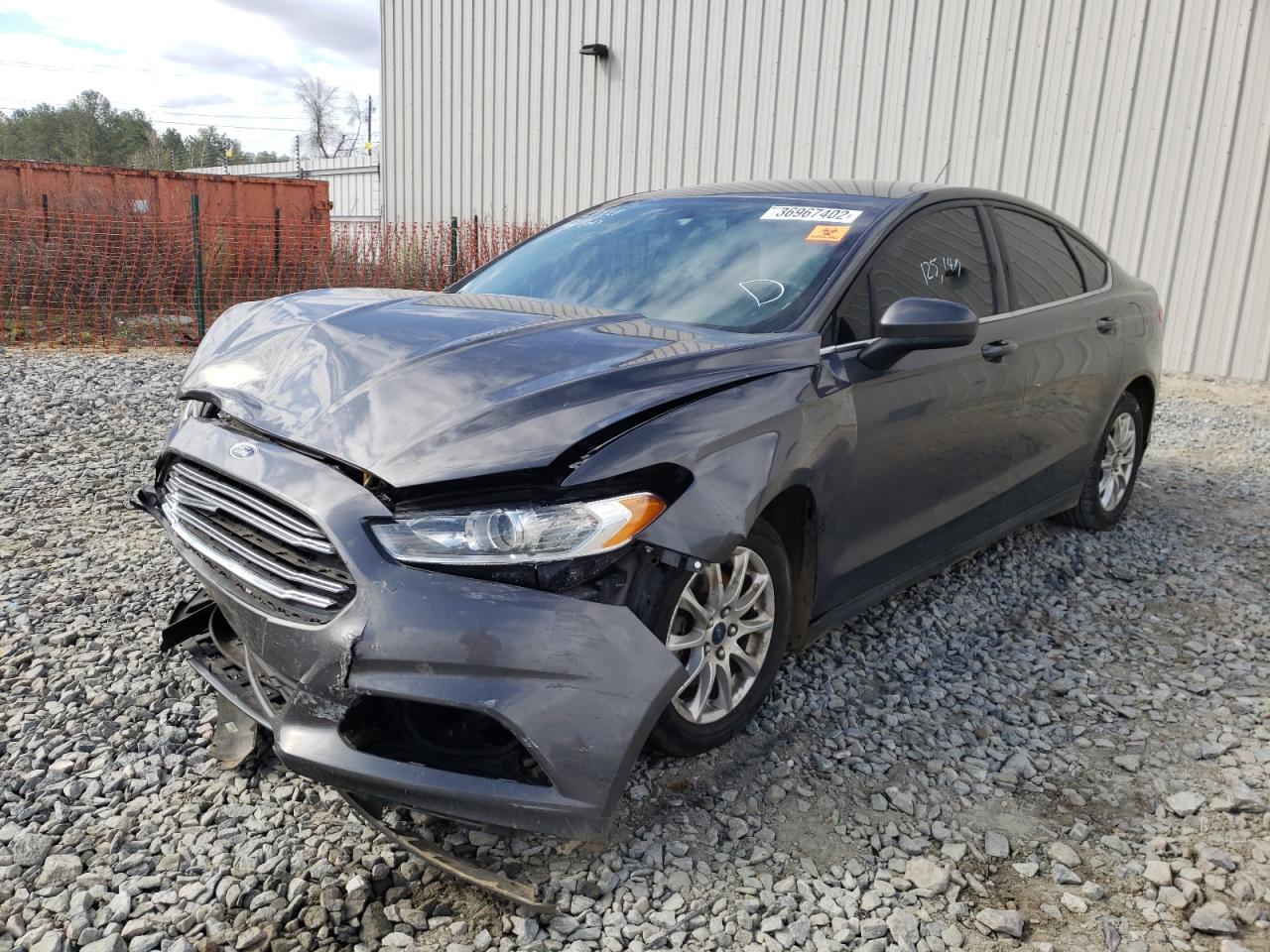 Photo 2 from auction – 2016 FORD FUSION S with VIN 3FA6P0G7XGR359672