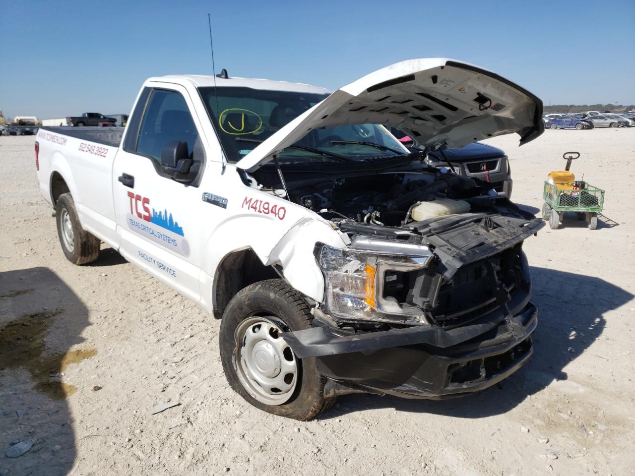 Photo 1 from auction – 2020 FORD F150 with VIN 1FTMF1CB4LKE60774