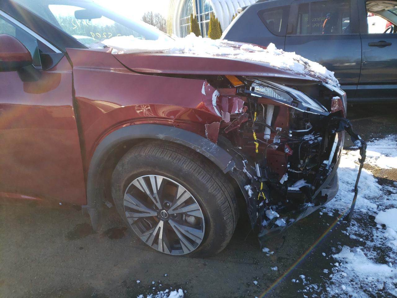 Photo 9 from auction – 2021 NISSAN ROGUE SV with VIN 5N1AT3BB2MC733727