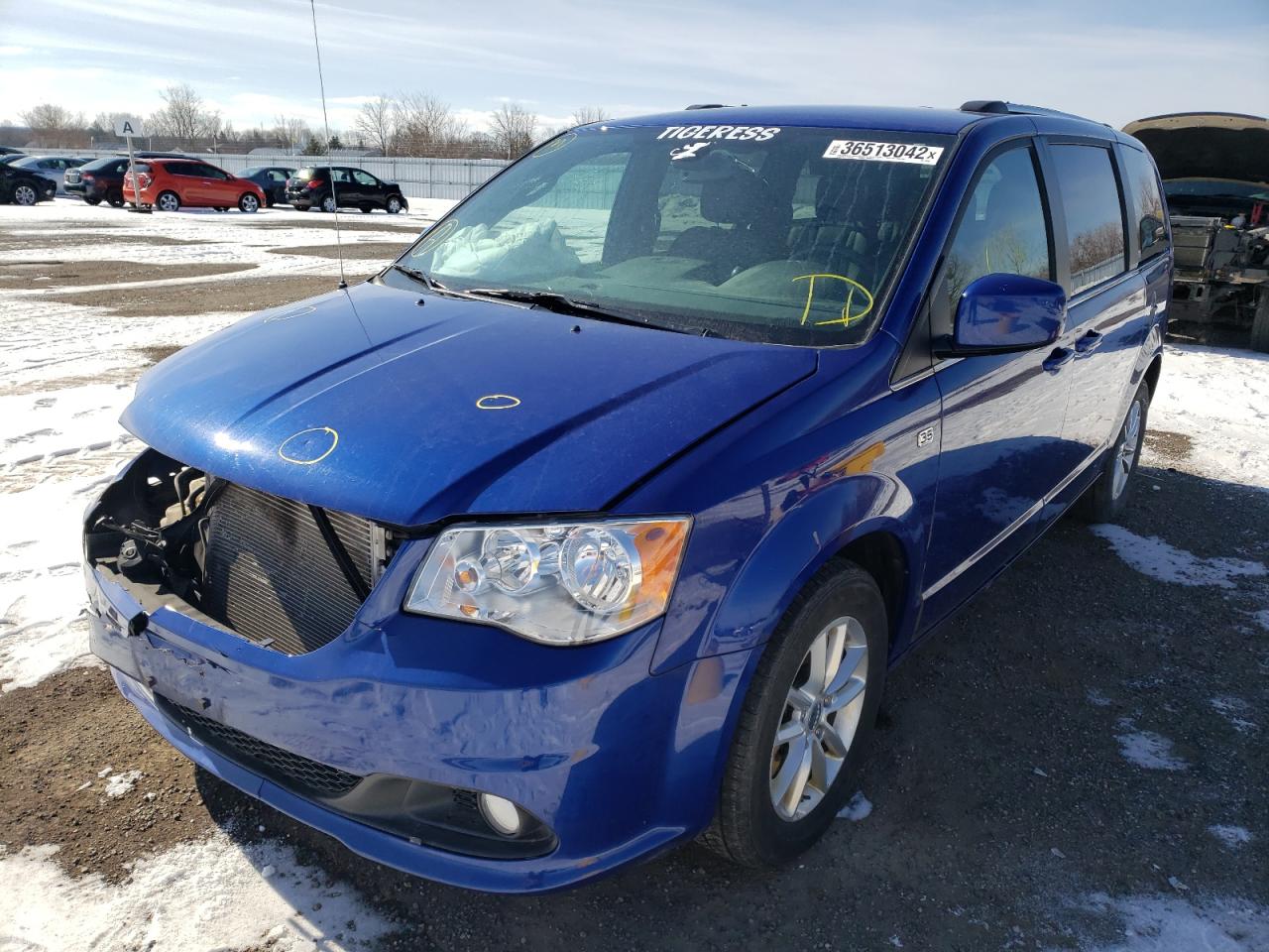 Photo 2 from auction – 2019 DODGE GRAND CARA with VIN 2C4RDGCG9KR763589