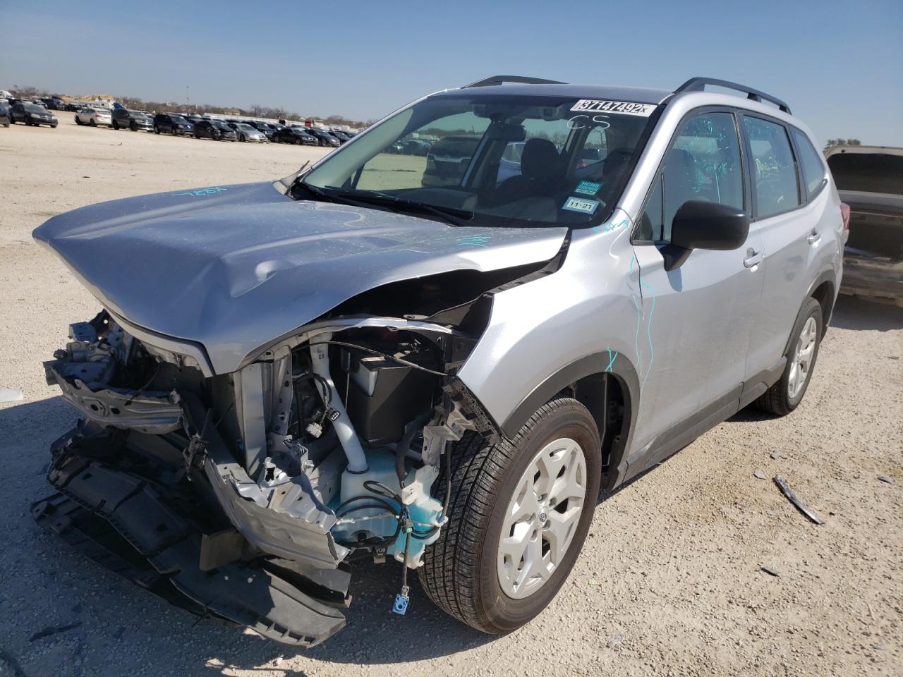 Photo 2 from auction – 2019 SUBARU FORESTER with VIN JF2SKACC3KH435471