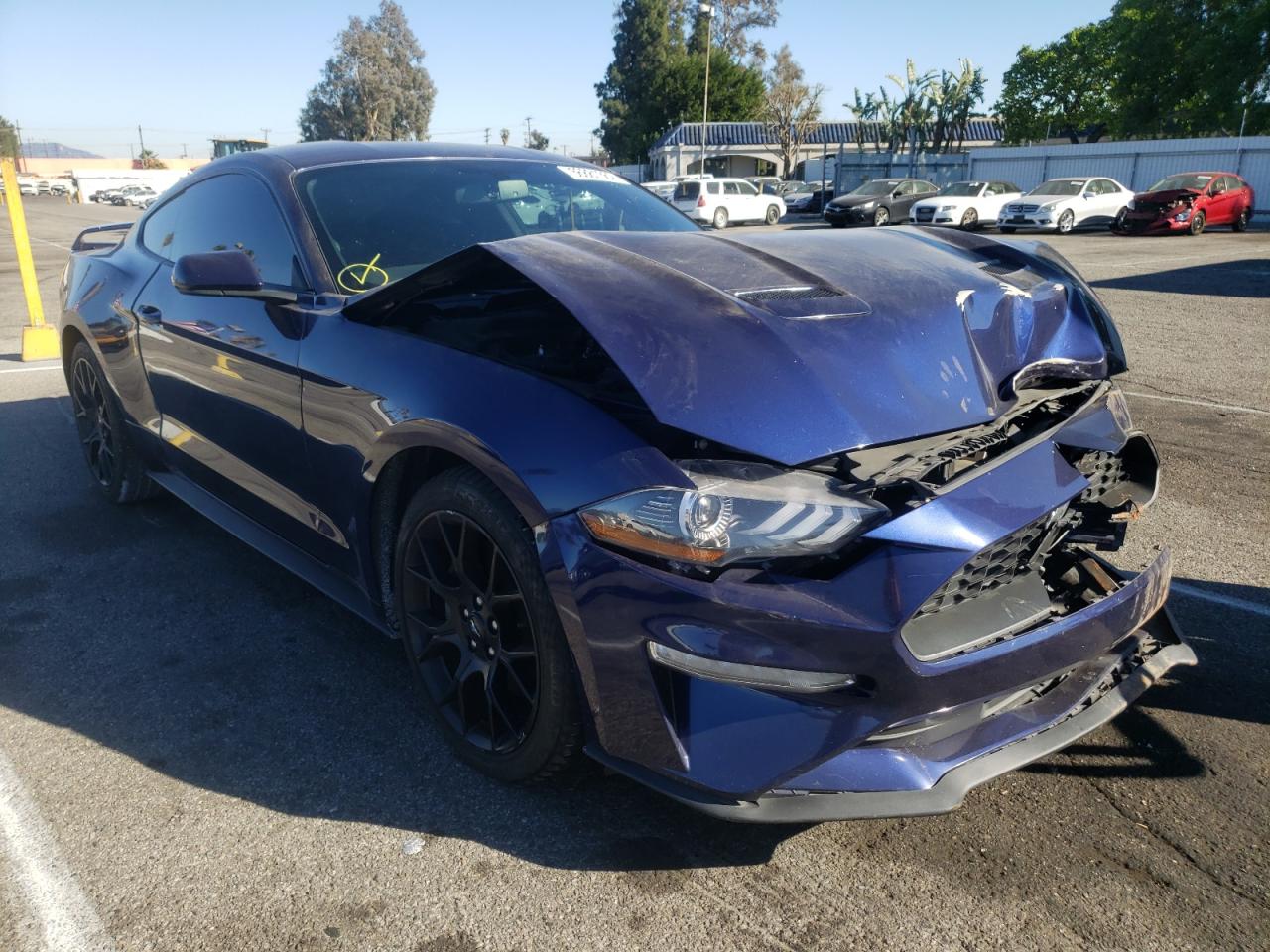 FORD MUSTANG 2018 with VIN 1FA6P8TH8J5172499 - Photo from auction