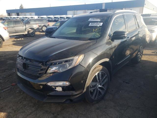 Photo 2 from auction – 2017 HONDA PILOT ELIT with VIN 5FNYF6H05HB057896