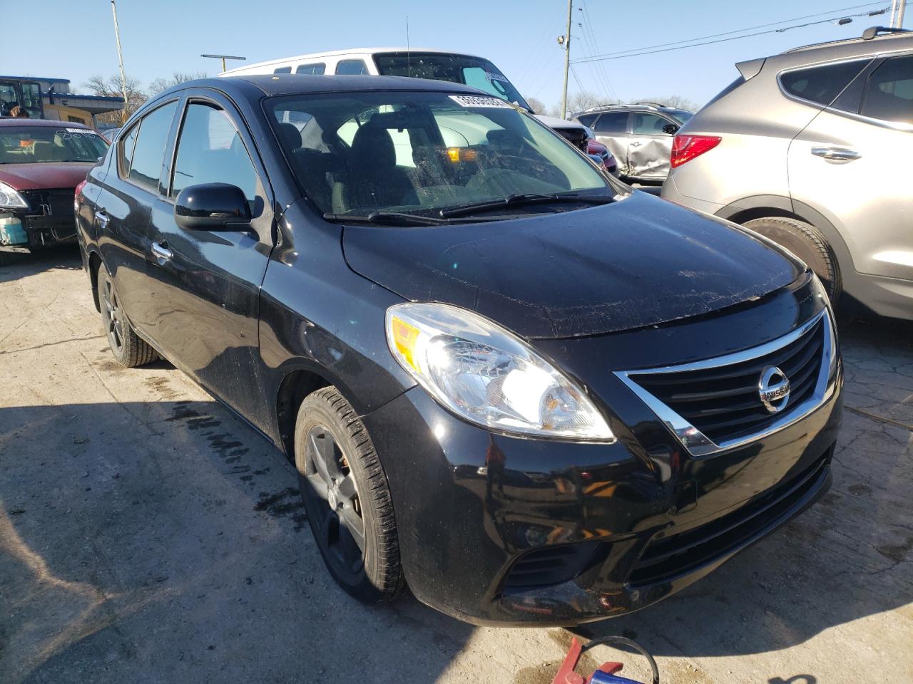 NISSAN VERSA S 2014 with VIN 3N1CN7AP4EL812692 - Photo from auction