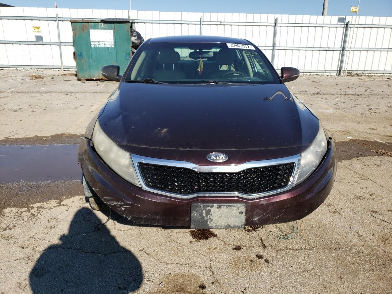 Photo 9 from auction – 2013 KIA OPTIMA EX with VIN 5XXGN4A77DG249497