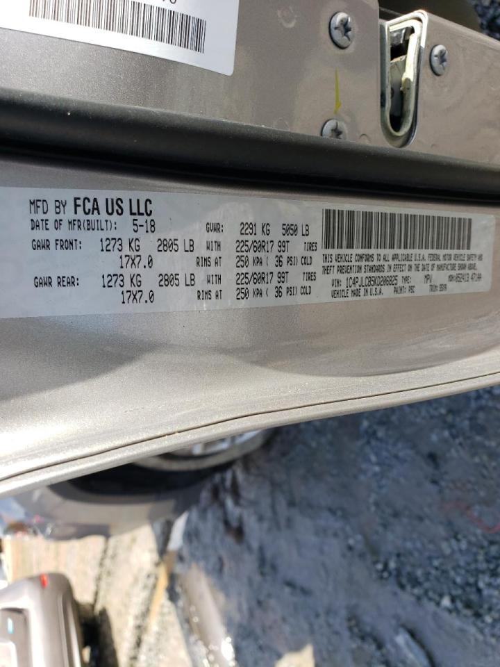 Photo 10 from auction – 2019 JEEP CHEROKEE L with VIN 1C4PJLCB5KD206825