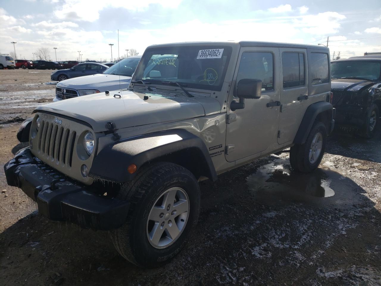 Photo 2 from auction – 2017 JEEP WRANGLER U with VIN 1C4BJWDG4HL671276
