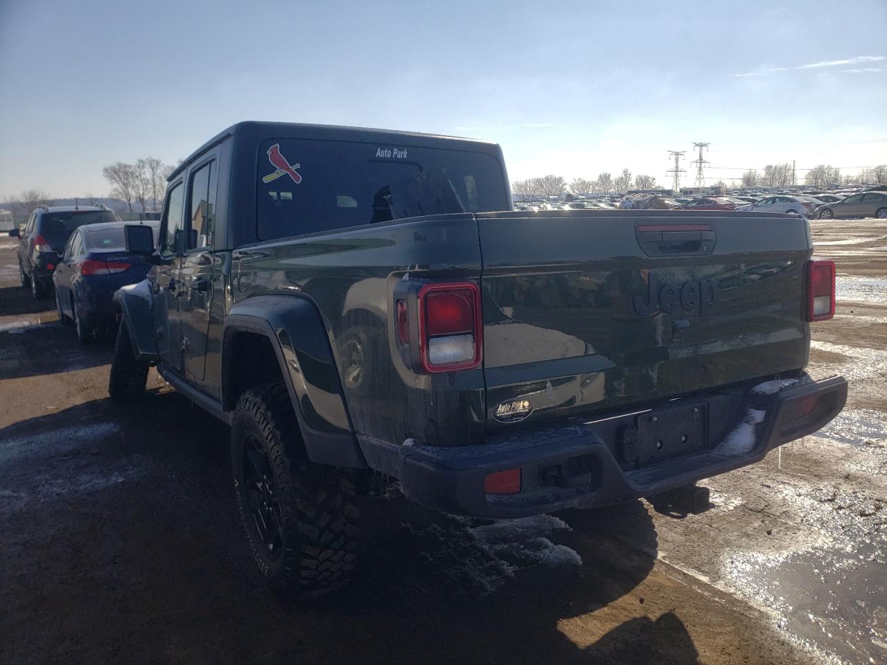 Photo 3 from auction – 2021 JEEP GLADIATOR with VIN 1C6HJTAG0ML604981