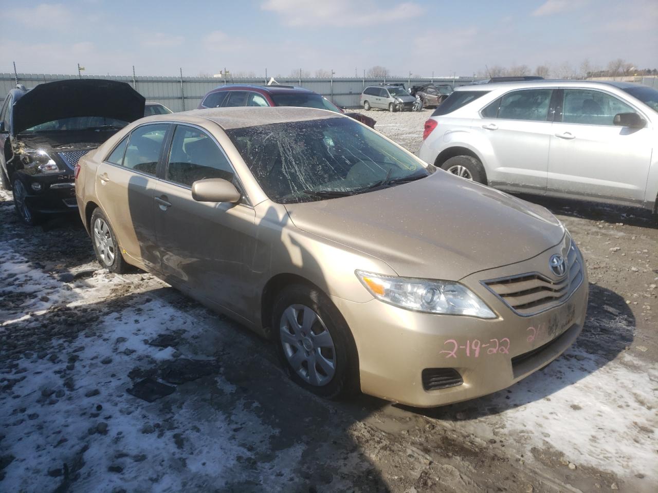 Photo 1 from auction – 2010 TOYOTA CAMRY BASE with VIN 4T4BF3EK5AR055414