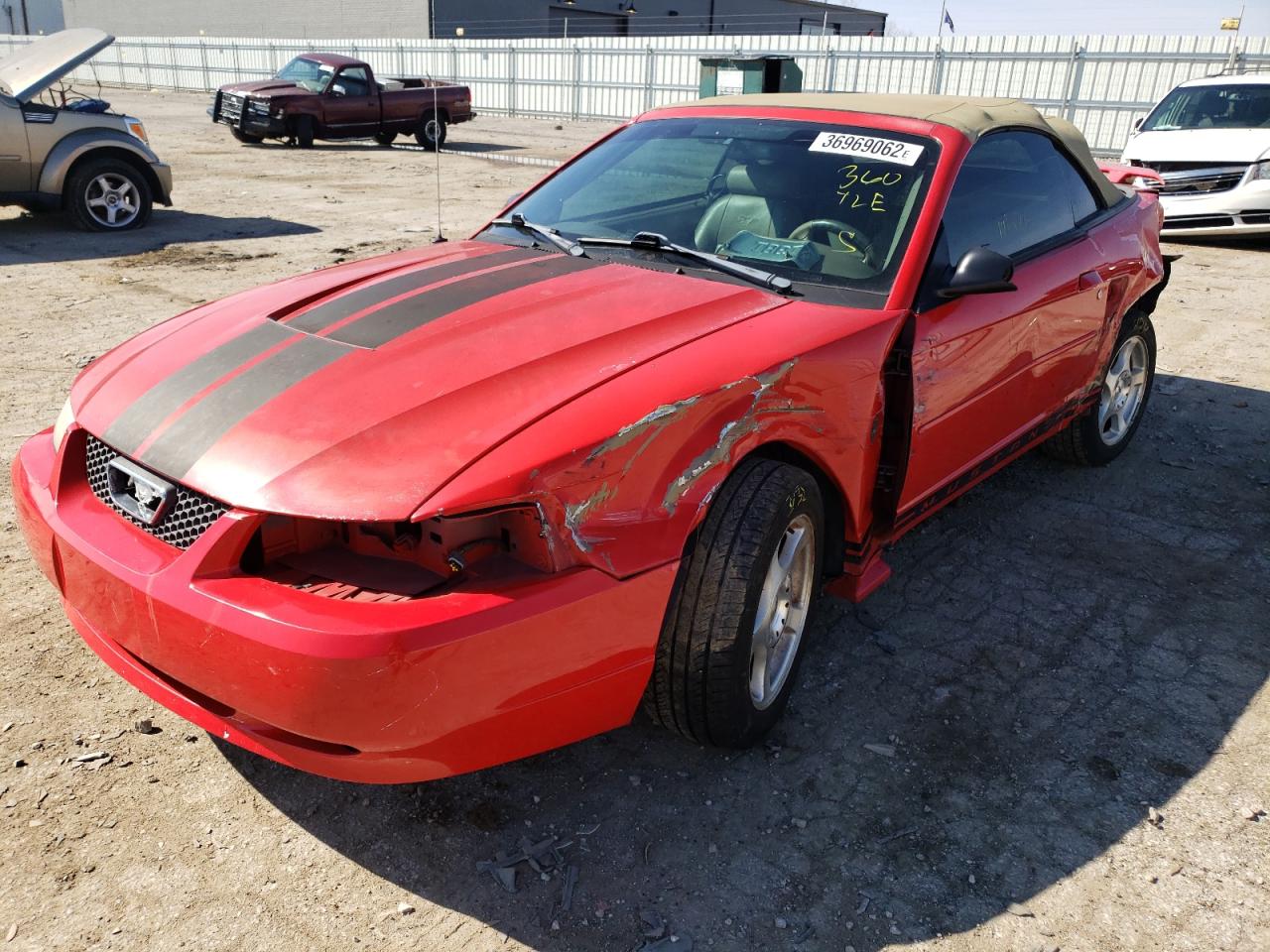 Photo 2 from auction – 2004 FORD MUSTANG with VIN 1FAFP44634F191949