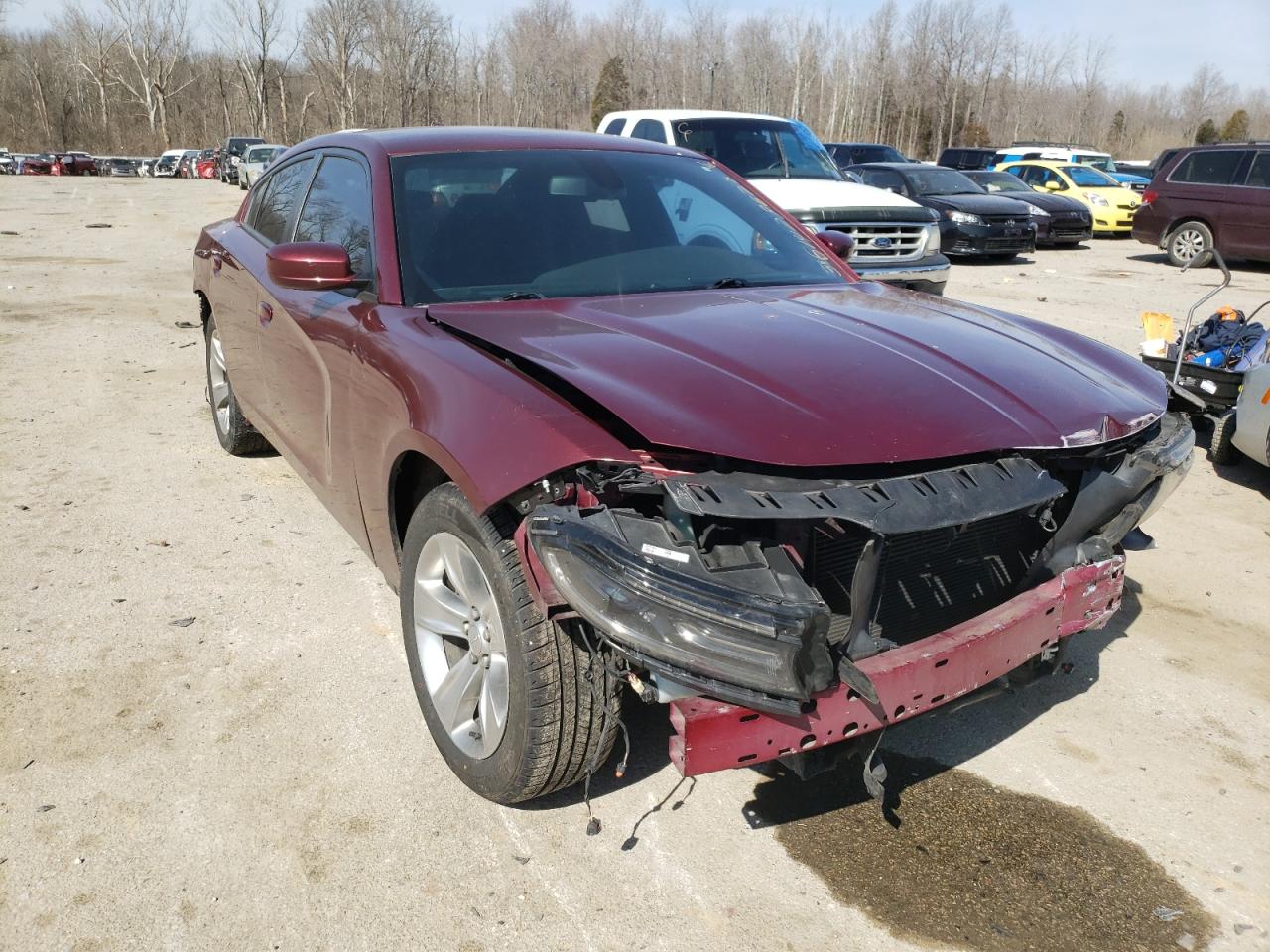 DODGE CHARGER SX 2017 with VIN 2C3CDXHG0HH562567 - Photo from auction