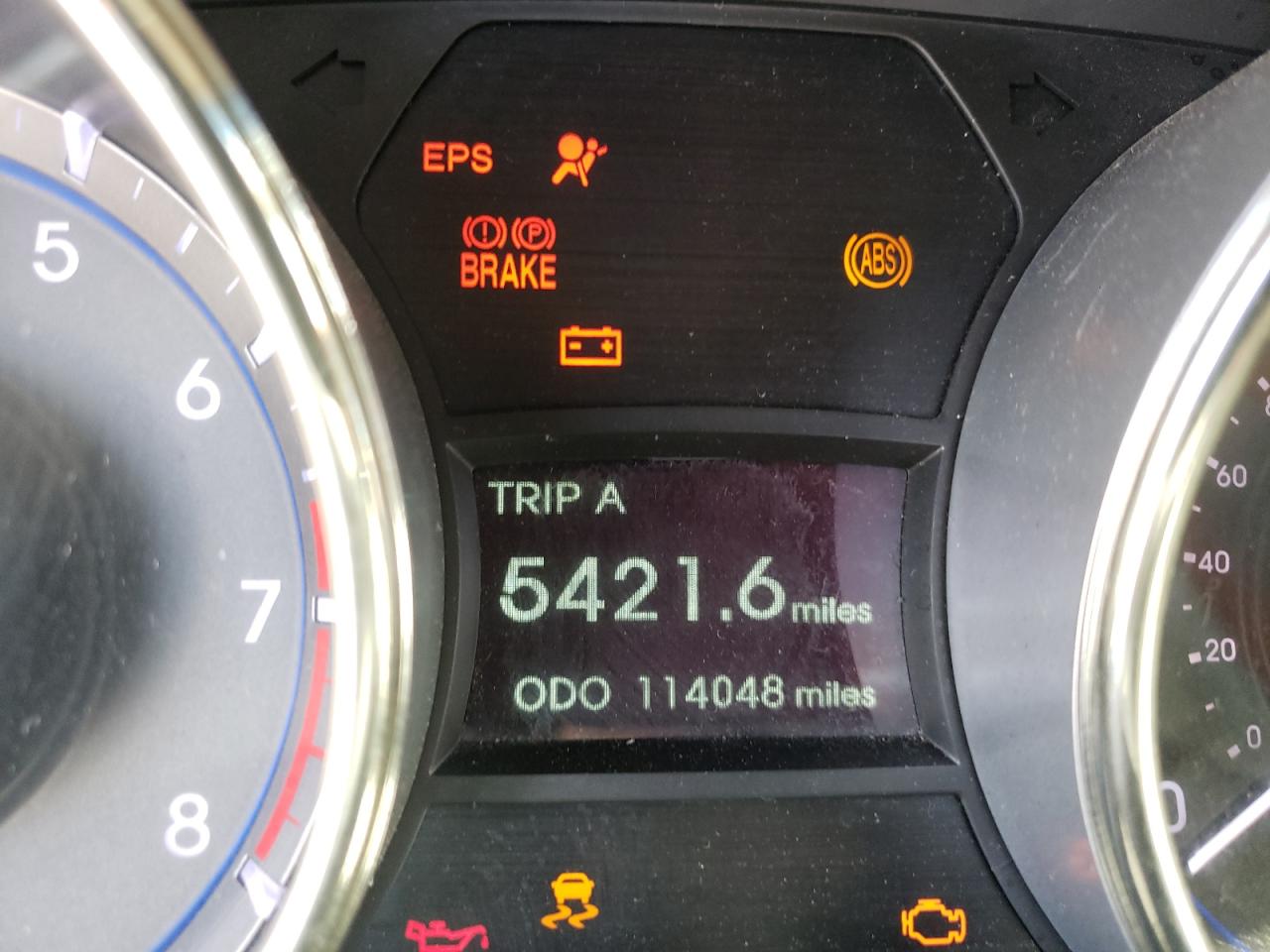Photo 8 from auction – 2012 HYUNDAI SONATA GLS with VIN 5NPEB4AC7CH418062