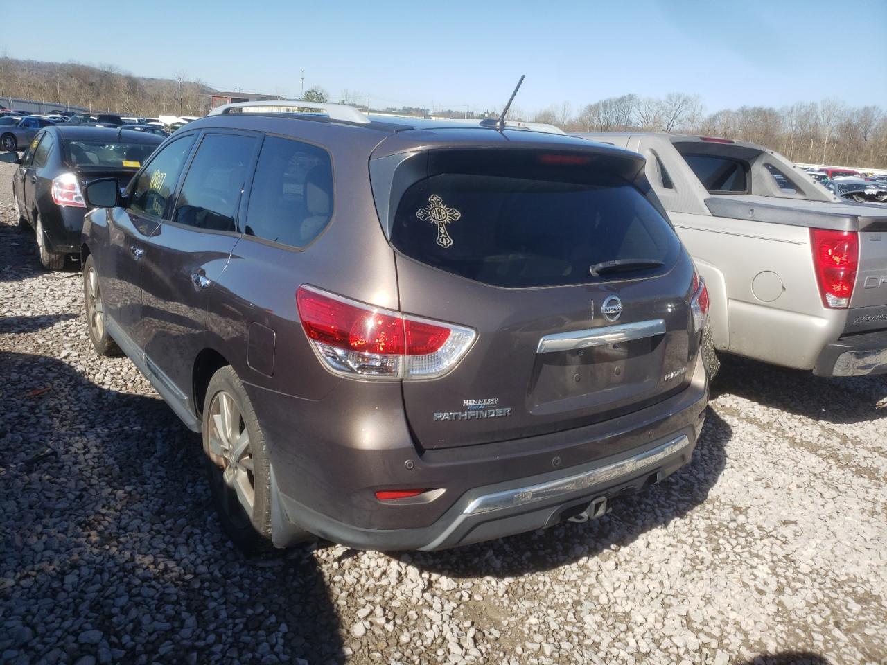 Photo 3 from auction – 2015 NISSAN PATHFINDER with VIN 5N1AR2MN7FC654573