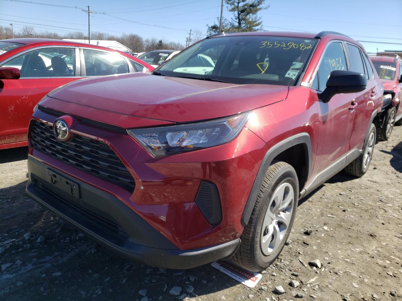 Photo 2 from auction – 2019 TOYOTA RAV4 LE with VIN 2T3F1RFV7KW063142