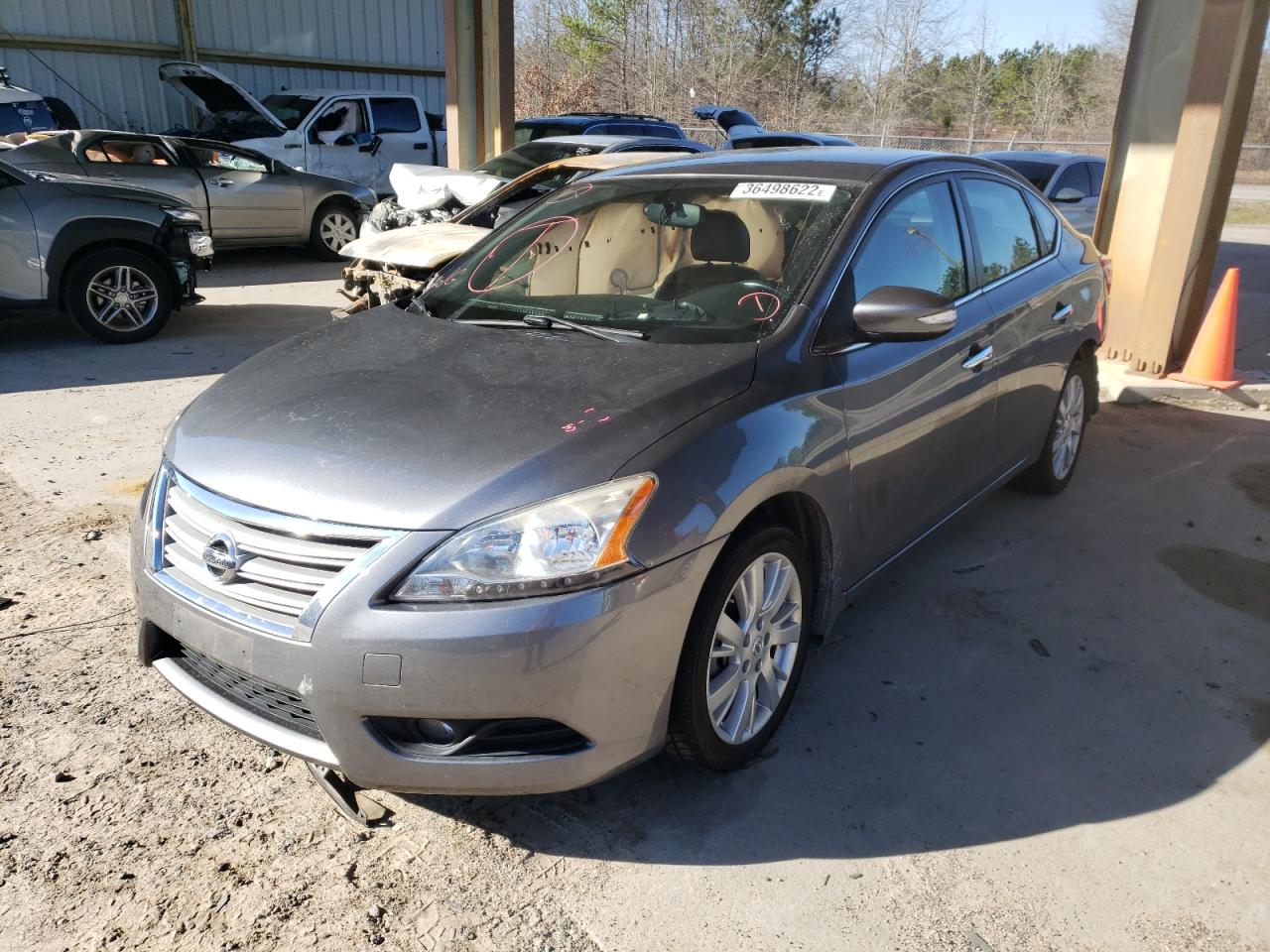 Photo 2 from auction – 2015 NISSAN SENTRA S with VIN 3N1AB7AP2FY333160