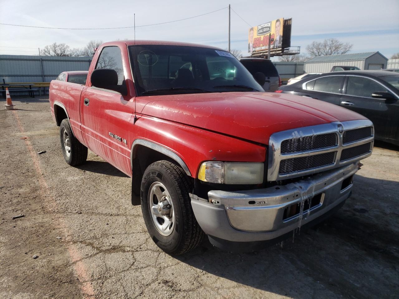 Photo 1 from auction – 2001 DODGE RAM 1500 with VIN 1B7HC16X21S241424