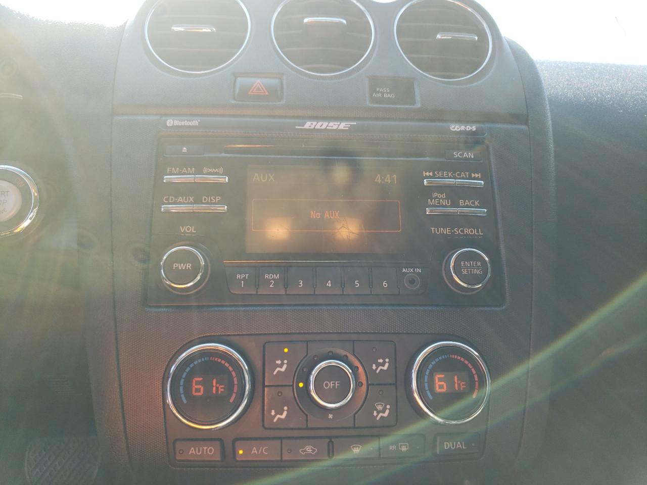 Photo 9 from auction – 2012 NISSAN ALTIMA S with VIN 1N4AL2EP5CC150479