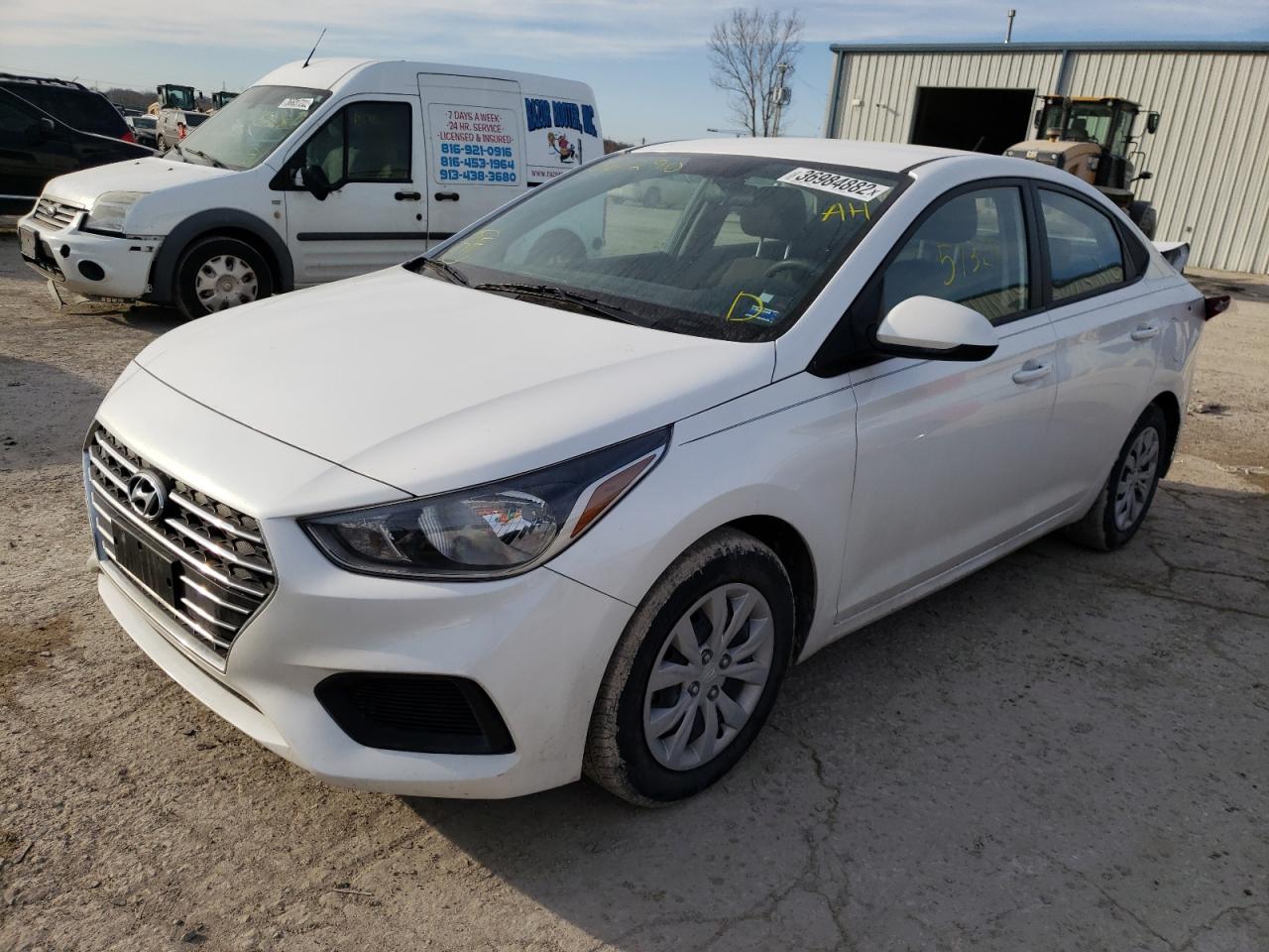 Photo 2 from auction – 2019 HYUNDAI ACCENT SE with VIN 3KPC24A36KE061290