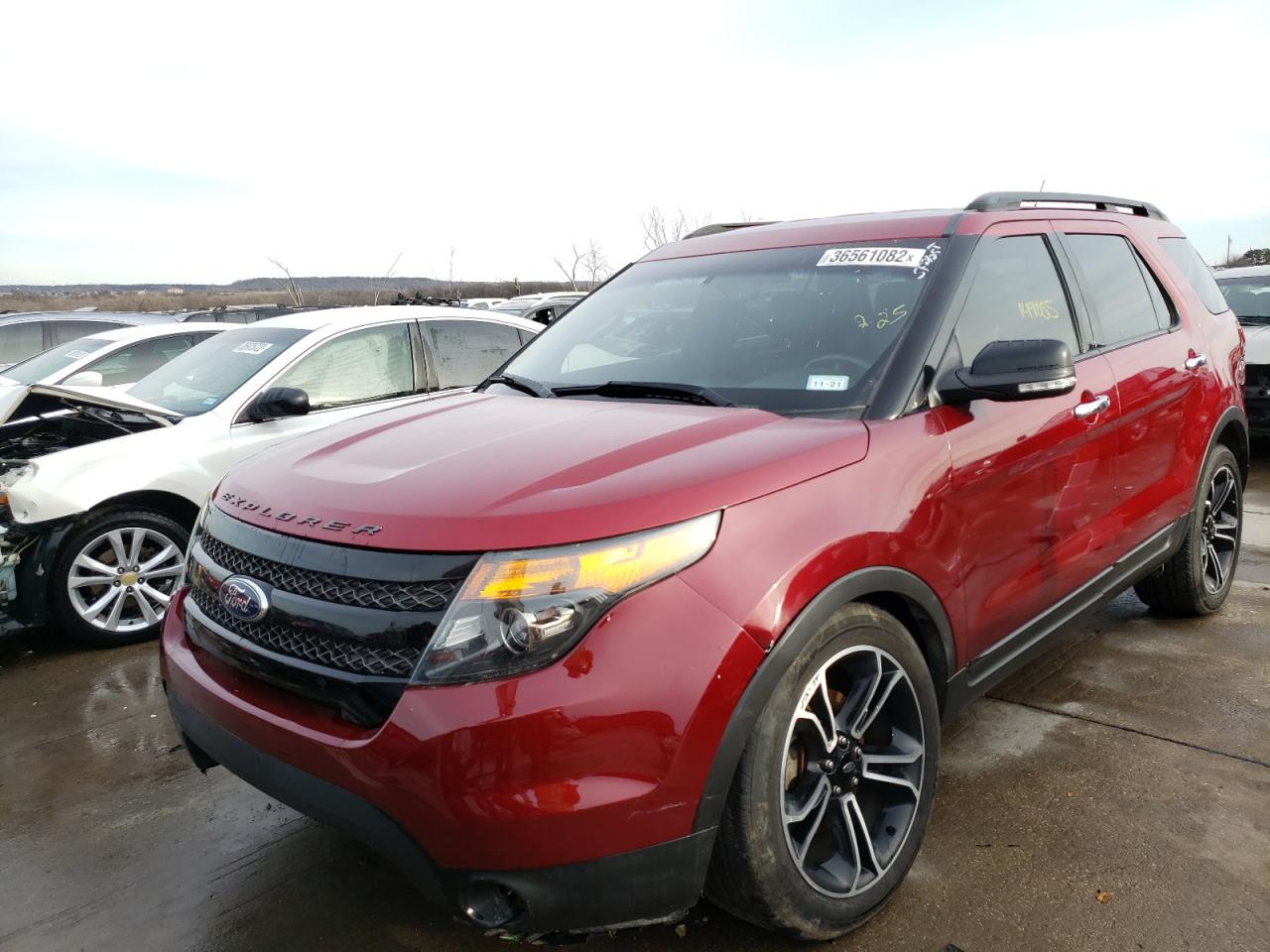 Photo 2 from auction – 2014 FORD EXPLORER S with VIN 1FM5K8GT2EGC57587