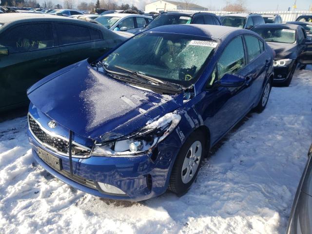 Photo 2 from auction – 2017 KIA FORTE LX with VIN 3KPFL4A74HE034966